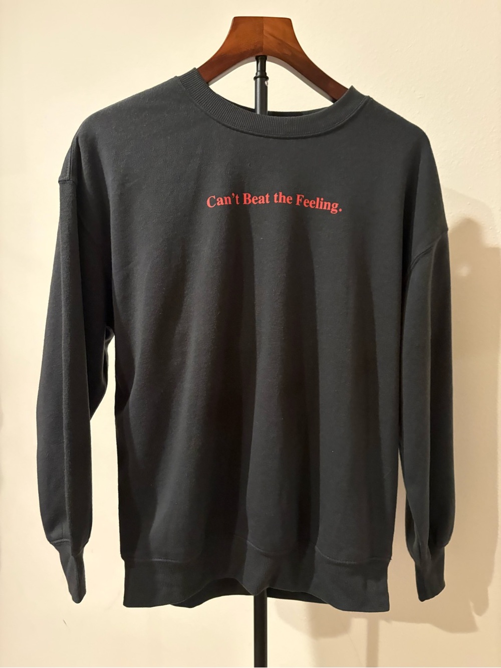 Coca Cola women’s Black Crewneck Sweater with Red Script XXS